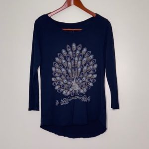 Lucky Brand Embroiderd Top